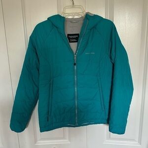 Craghoppers National Geographic bluish teal three season puffer jacket, 6